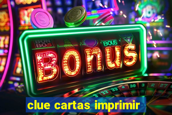 clue cartas imprimir